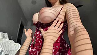 big tits hot roommate girl didn't mind the fucking in this anime