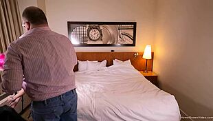 Lady Lazerus Pegs Chubby Guy with Huge Toy