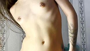 Ki-Sim Rides a Massive Cock in Wild Cowgirl Style