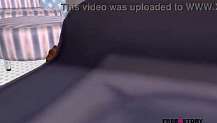 Animated 3d porn - a beautiful teen 18+ girl giving sexy poses in the airplane and fingering her sexy pussy