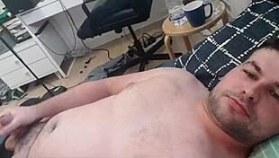 Is this hot guy drenched in cum turning you on?