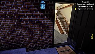 complete gameplay - my sexy neighbor part 3 with big nipples tits cartoon monster cock hairy bondage milf bdsm anime 😈