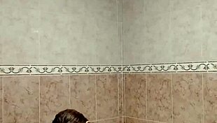 Mexican Prostitute Moans Loudly in Jacuzzi Bath While Sucking and Fucking