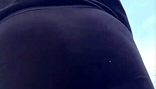 Dancing and shaking my big ass in thong for you