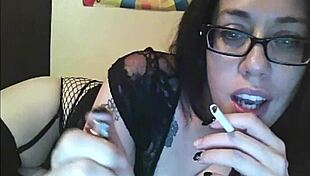 Smoking hot and FUCKING MY ASS hard on cam for viewers.