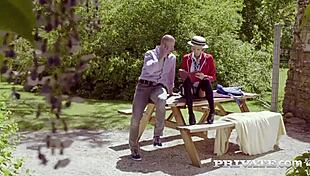 Hot Veronica Leal Squirts Passionately In Outdoor Anal Fuck With Big Tits