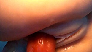 both holes can be used, both can be inserted, it's so intense!