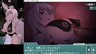 Usanekos embarks on big ff adventure in hobby hero game, featuring bunny costumes and asian tits.