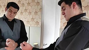 Yuri Gaucho Shows Off Big Gay Dick In Front Of Mirror