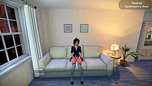 complete gameplay - my sexy neighbor part 3 with big nipples tits cartoon monster cock hairy bondage milf bdsm anime 😈