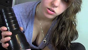 I found your fleshlight, stepdad, and it's so cum-filled!