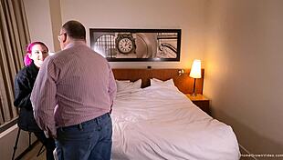 Lady Lazerus Pegs Chubby Guy with Huge Toy