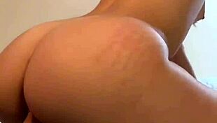 Gray beanie teen gets pounded doggystyle by young amateur in wild cowgirl ride. Narrow ass bounces hard during steamy session.