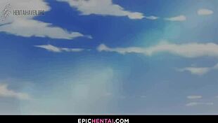 Anal sex turns her face into an ahegao in this hentai