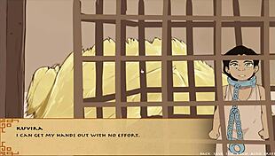 kuvira gets her final fuck and pregnant in this hentai scene, so intense