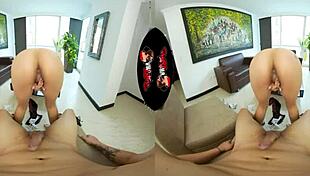 Vrlatina - Beautiful Latin Babe Undresses Then Fucks Vr With Big Tits