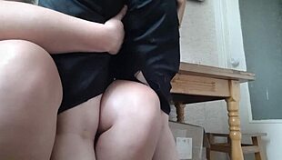 Our Hottest Lesbian Sex Session in the Kitchen Ever