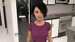My New Memories With Brunette MILF In Game