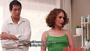 i love how my wife karol jaramillo gives happy ending massages with blowjobs and quick fucks