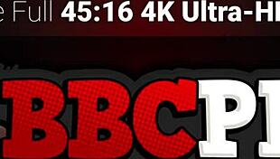 Vanessa Marie rides a BBC while her man watches closely.