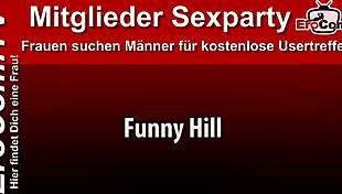 German housewife joins creampie gangbang party with huge jizz loads