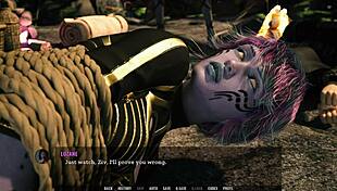 Oh, That Busty Alien Wants Her Pussy Licked And Fucked Hard!