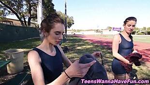 Finger Fucked Teen 18+ Lesbian Party With Masturbation Oral And Fingering!