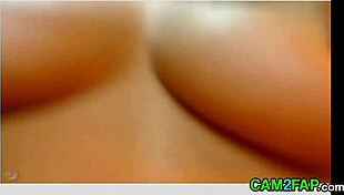 asian girl on webcam fingering her pussy and ass, chatting casually