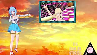 Tanjiro and Nezuko from Kimetsu no Yaiba get horny in hentai sex with blowjob and cumshot 😍