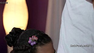 i got huge tits massaged and sucked big cock