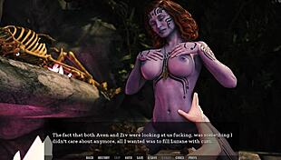 Oh, That Busty Alien Wants Her Pussy Licked And Fucked Hard!