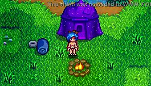 in the stardew valley game, emily explores her desires with the farmer in this second part