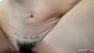 Public street pickup turns into hardcore German teen sex