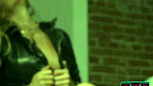 British milf ella silver strips her big fake tits for playboy softcore solo