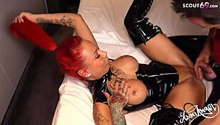 Redhead Model Anni Angel In Rough Homemade Fuck