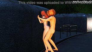 Nami gets completely wrecked in wild hentai cartoon action