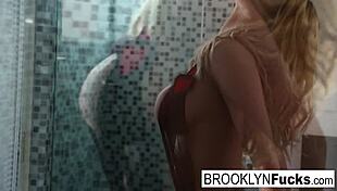 Hot Brooklyn Teases with Big Boobs and Perfect Body Curves