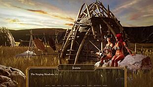 Doing the naughty princess's will in 3d cartoon game