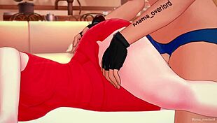 Girlfriend wants to fuck all night in her room hentai style