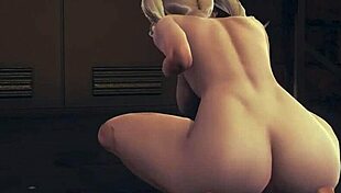 I watched Barbara get fucked with a dildo in Genshin hentai, it was so hot!