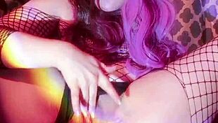 Cutie intensely plays with her pussy and ass using toys