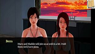 My new family episode 113 with anime teen characters