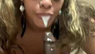 Milf Sucks and Toys Dicks in Homemade POV Scene