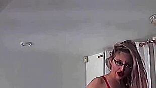 mistress dominates with black strapon