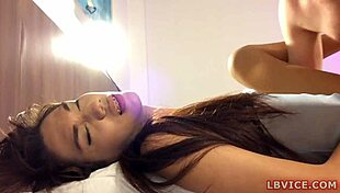 Watch pimmie the asian ladyboy give blowjob and get anal fucked in pov?