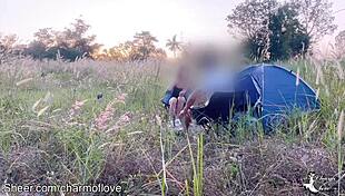 Hey babe, remember our outdoor sex on that camping trip? So hot with you!