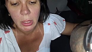 Curvy hentai babe takes Uber dick on street and swallows hot load