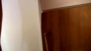 On Webcam, She Sucks It While Masturbating During Training With Others