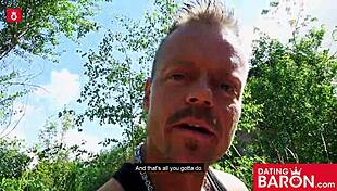 Gothic Teen Doreen Sucks Dick Outdoors With Cum On Tits