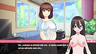 exploring her new memory in juguemos 02, an anime adventure with big tits and ass